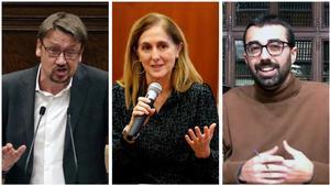 Combo de Xavier Domènech, Dolors Camats i Adrià Porta Caballé