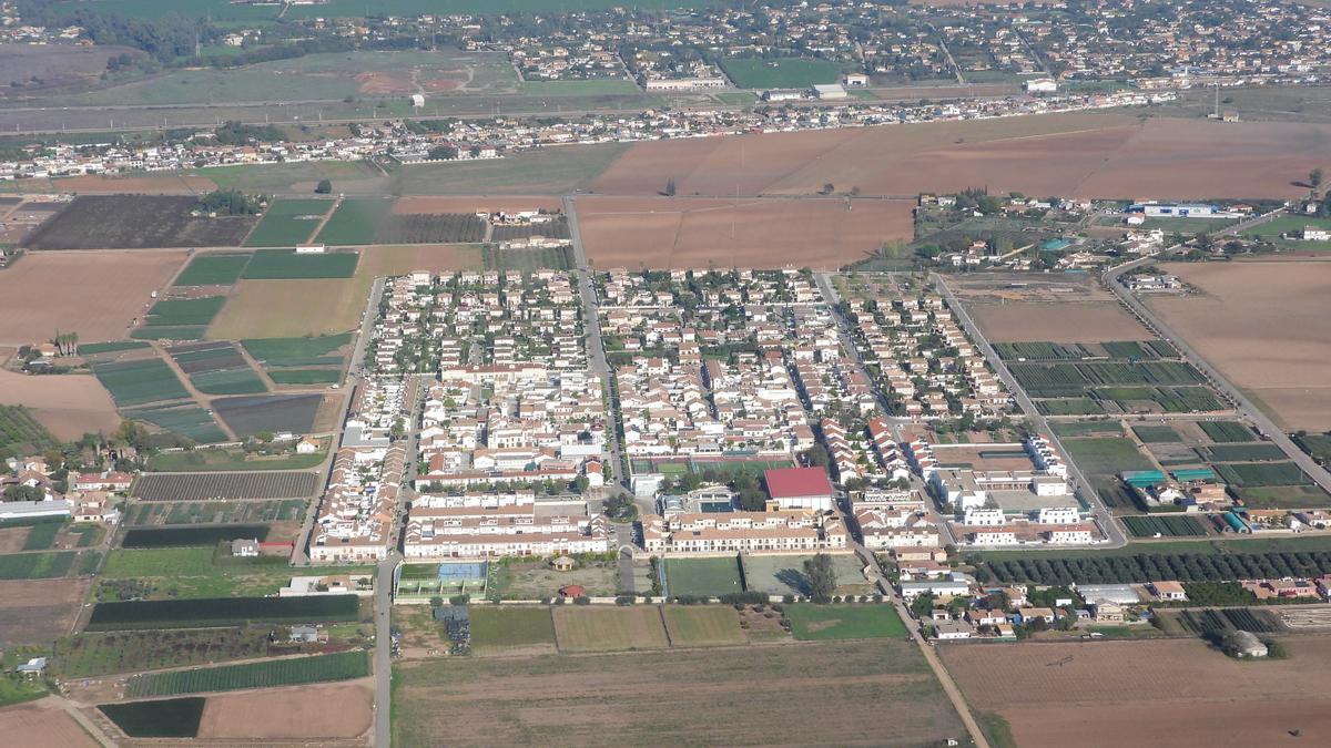 Vista aérea de Encinarejo.