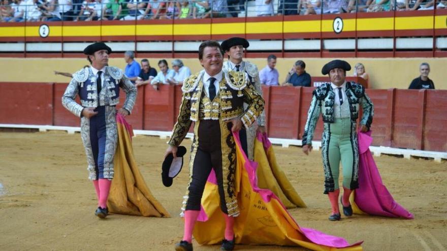 Vicente Ruiz &quot;El Soro&quot; en su retorno a los ruedos en Xátiva el pasado agosto.