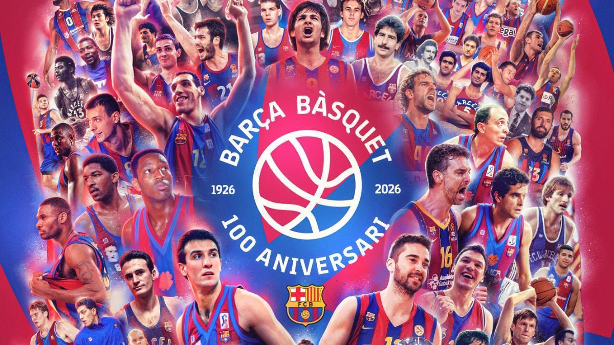 Estos son los actos conmemorativos previstos para celebrar el Centenario del Barça de basket