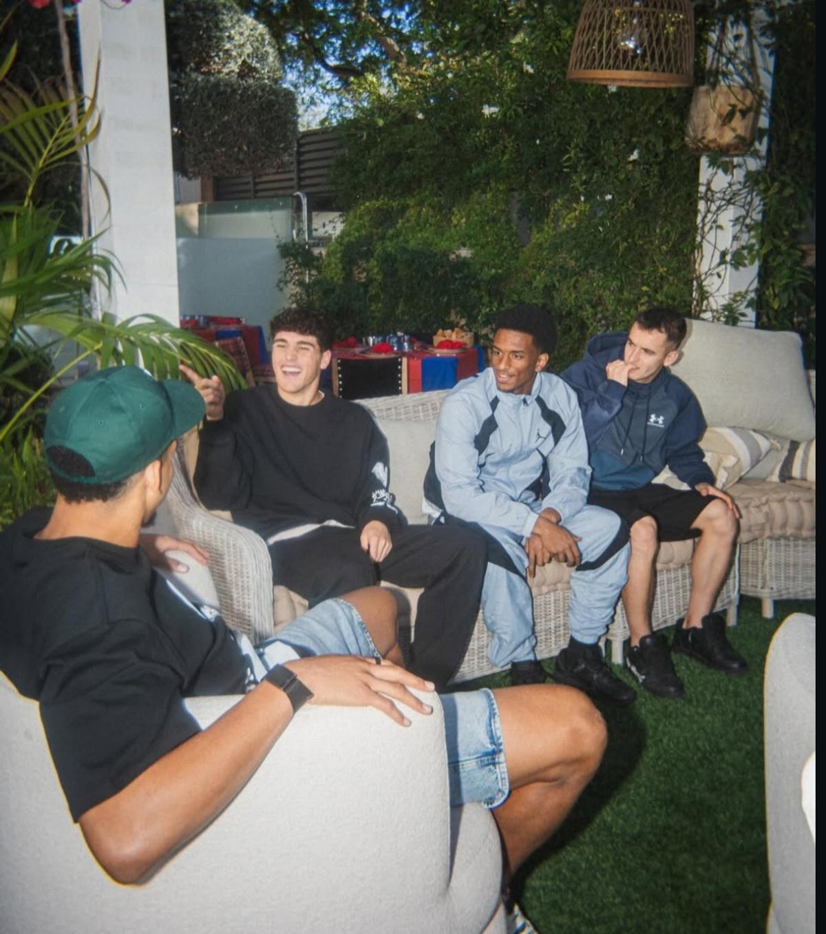 Imágenes del asado de conjura