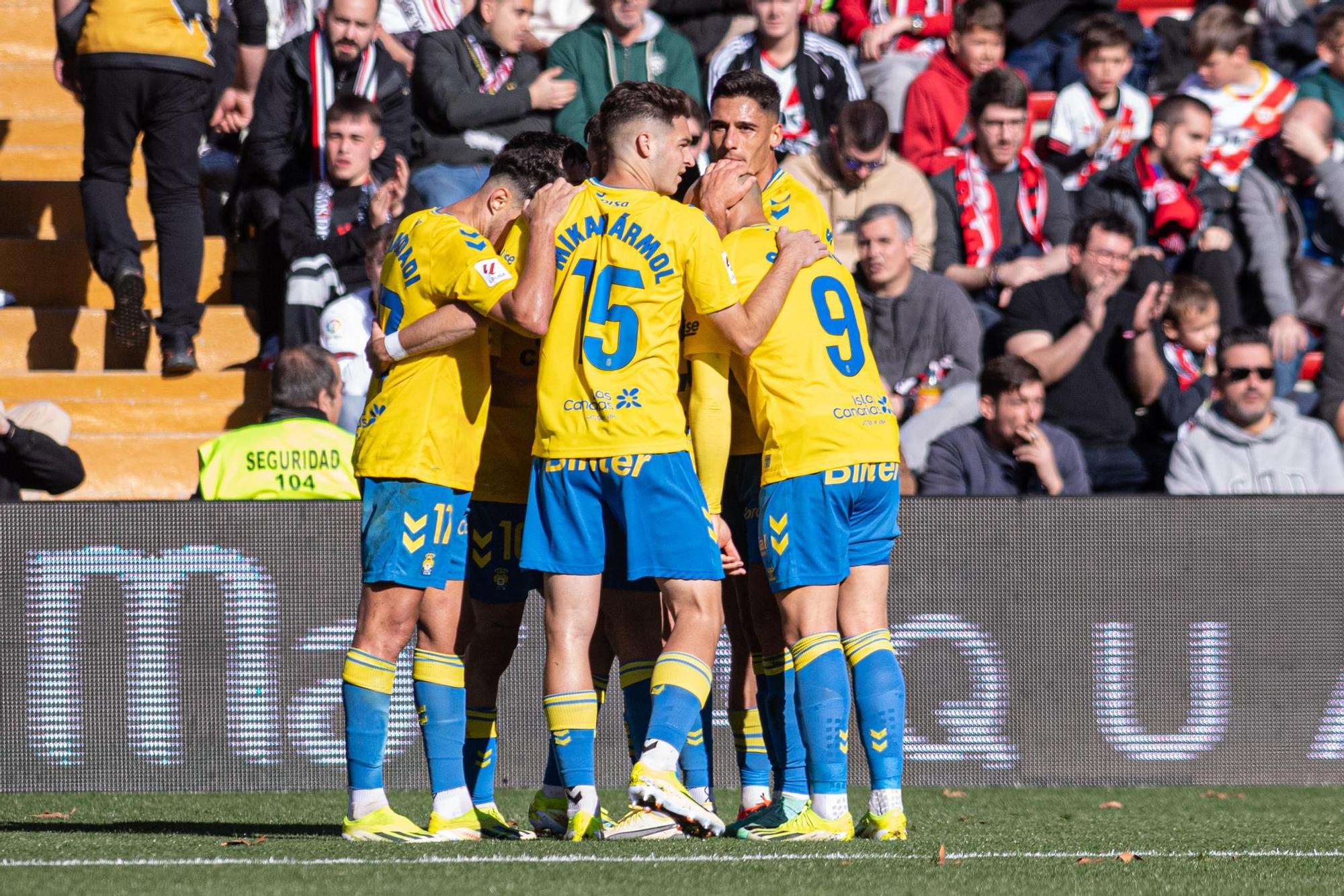 Partido entre el Rayo Vallecano y la UD Las Palmas