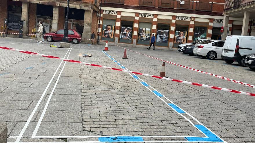 Benavente amplía en 21  plazas el estacionamiento de la Zona Azul en el centro