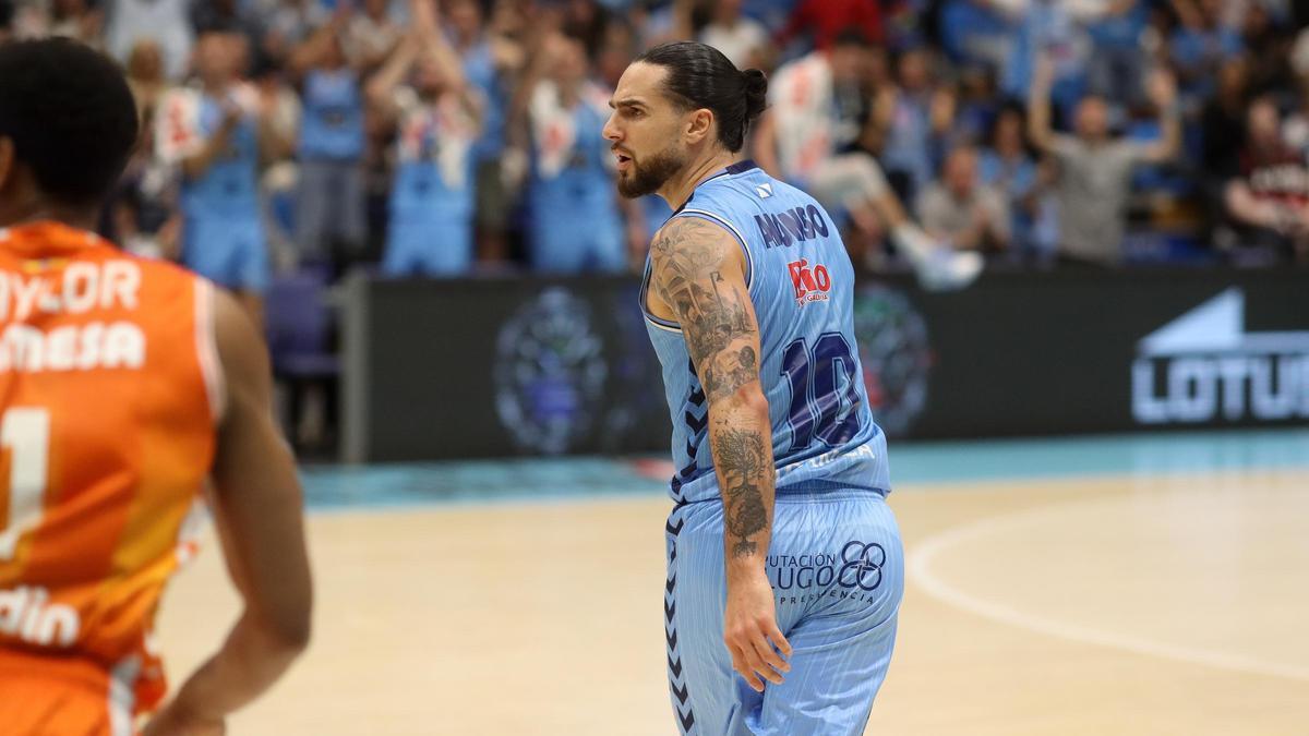 Francis Alonso está jugando a gran nivel en Lugo.