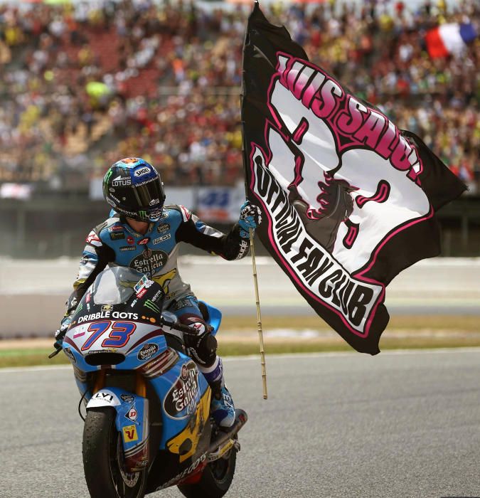 Homenaje a Luis Salom en el circuito de Montmeló