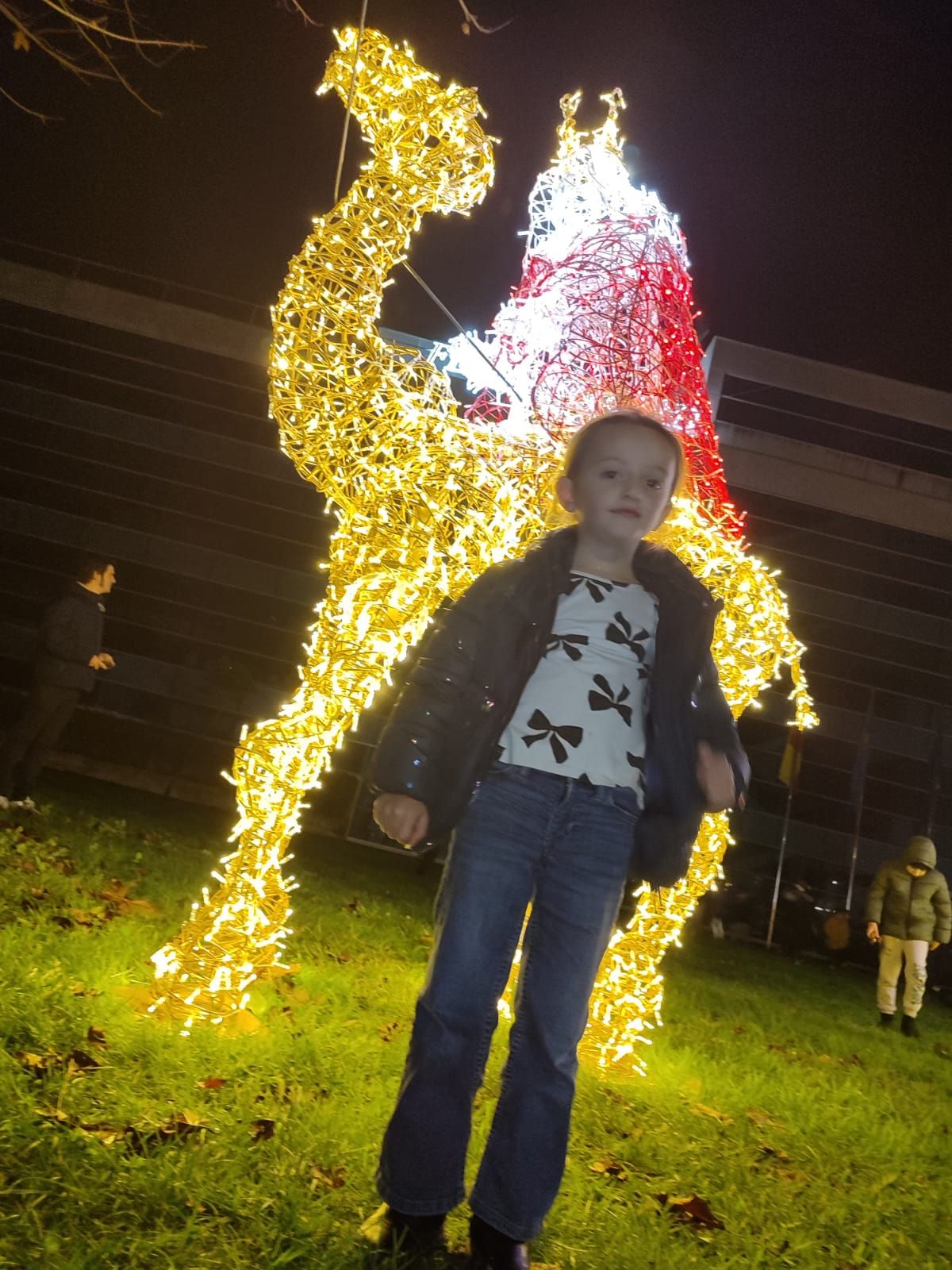 Encendido navideño en Luanco