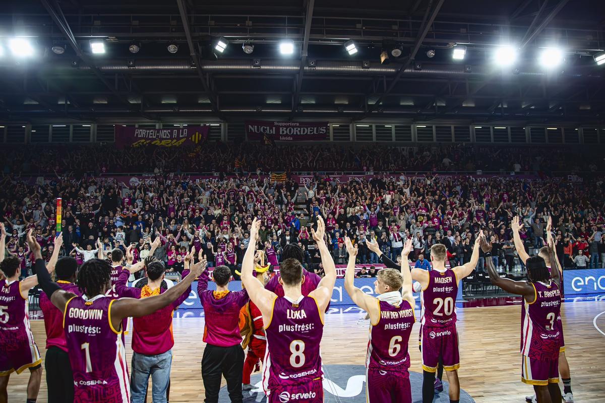 El Hiopos Lleida está sumando victorias al amparo de su afición, en Barris Nord