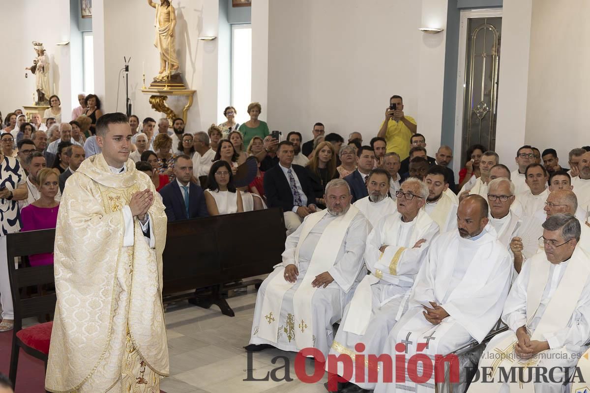Así se ha vivido la ordenación sacerdotal de Miguel Tovar Fernández en la pedanía molinense de Torrealta