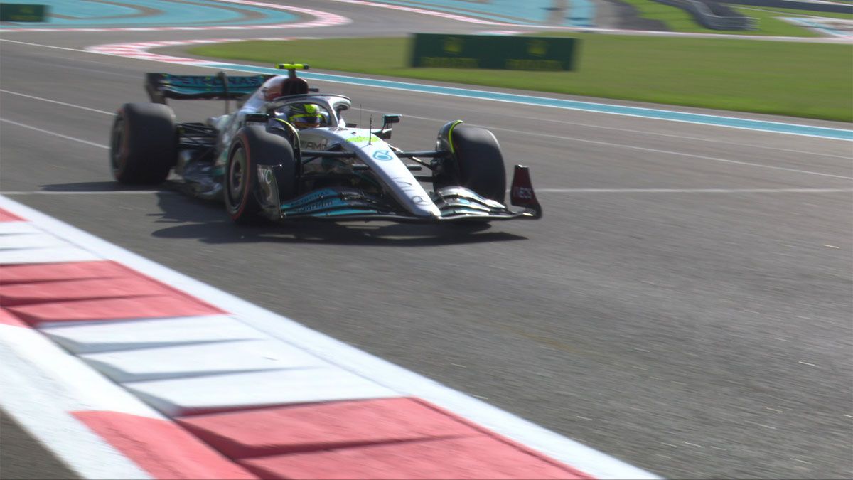 Hamilton ha sido el más rápido en los Libres 1 de Abu Dhabi