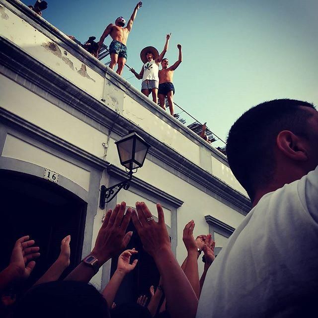 Agaete se llena de color en la rama en honor a Nuestra Señora de las Nieves