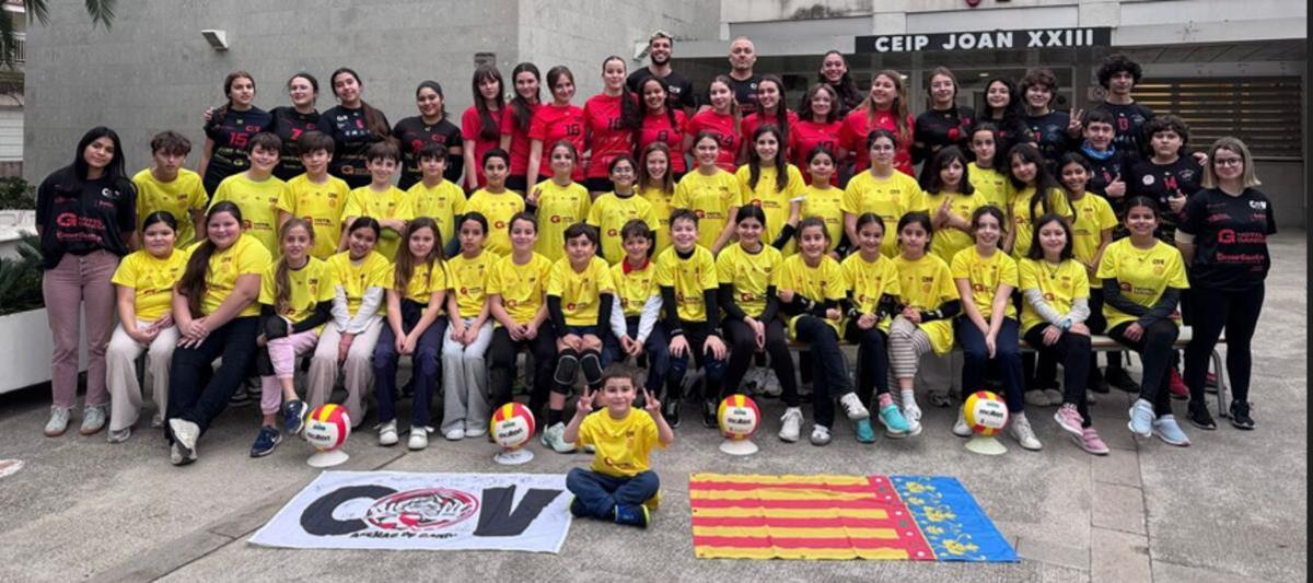 Foto oficial del CV Arenas de Gandia en el Grau