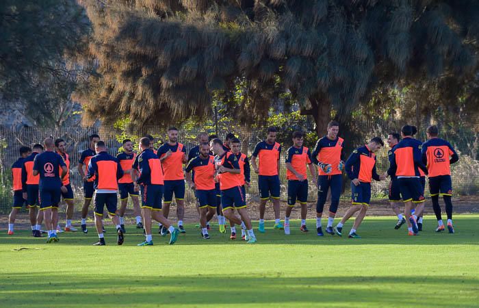 Entrenamiento de la UDLP en Las Burras