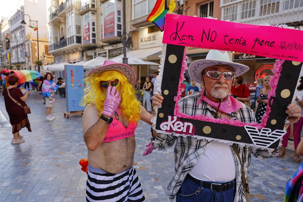 Todas las imágenes de la manifestación EnorgulleCT 2024 en Cartagena