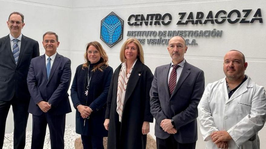 La delegada del Gobierno visita el Centro Zaragoza
