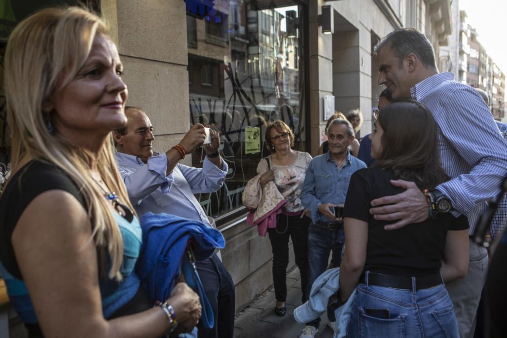 Ortega Smith visita la nueva sede de Vox en Zamora