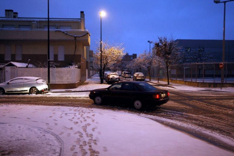 Nevada en Aragón