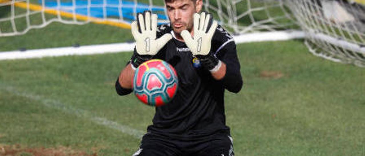 Raúl Fernández-Cavada Mateos, ayer, en Barranco Seco.