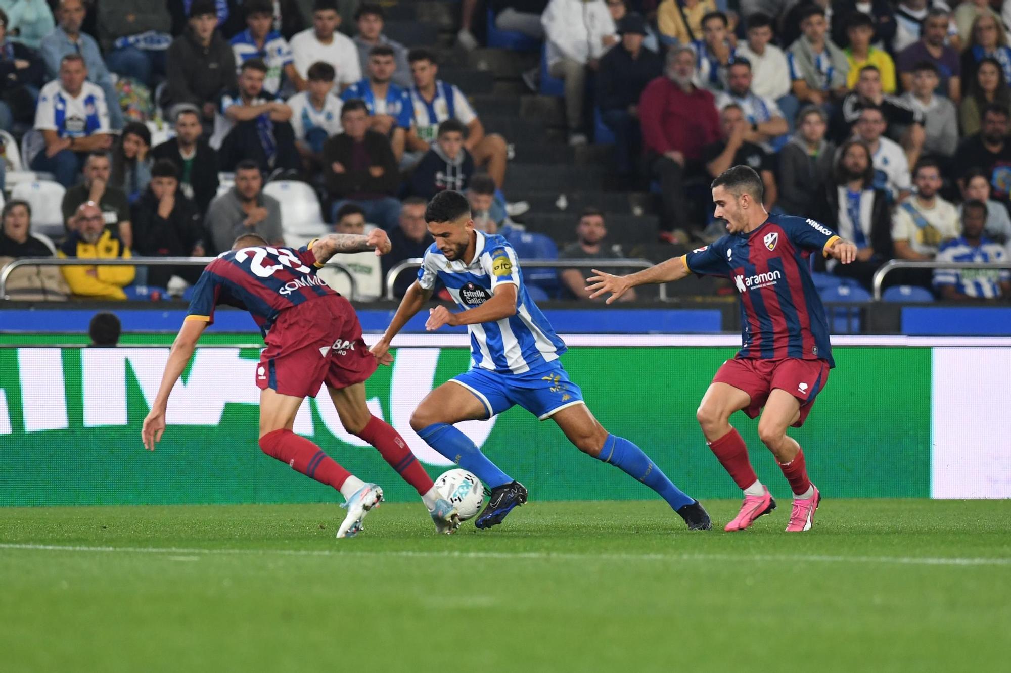 Las mejores imágenes del Deportivo - Huesca