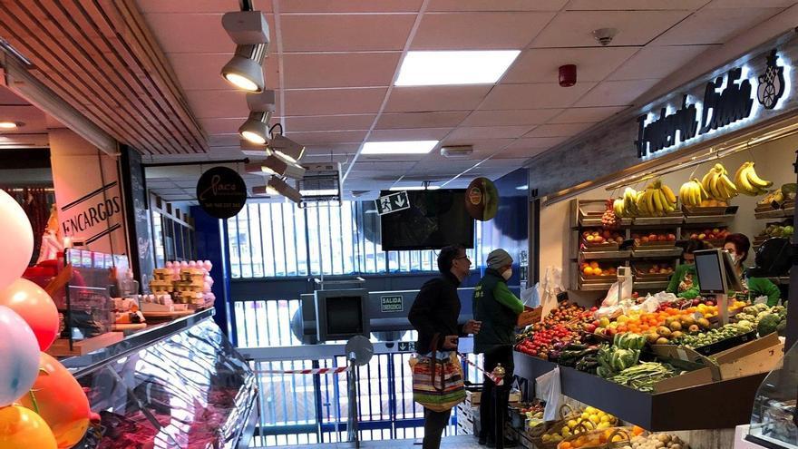 Una de las plazas de abastos de Murcia