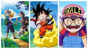 Viatges Pokémon, Bola de drac y Dr. Slump