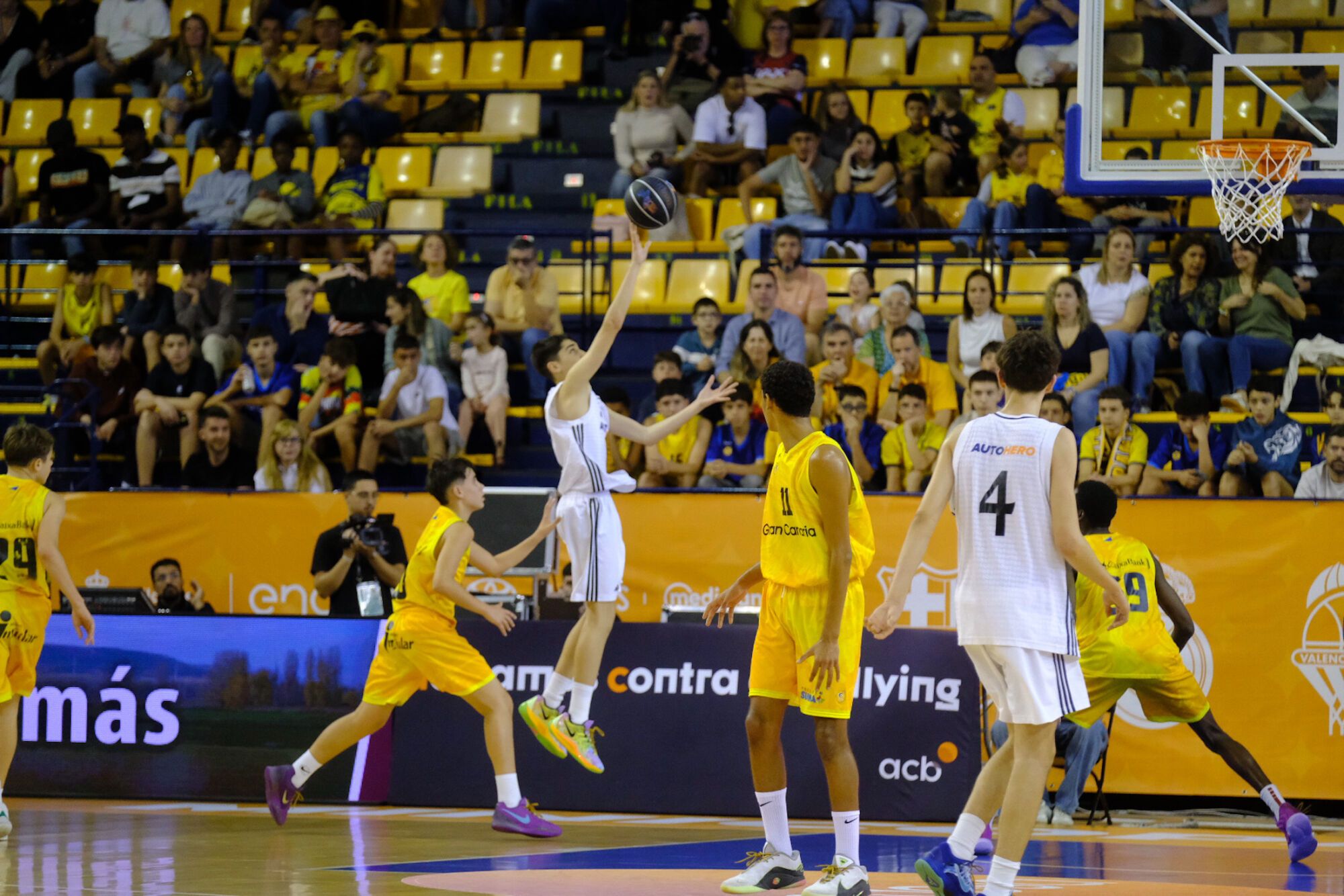 Semifinal de la Minicopa Endesa: Granca-Real Madrid  | 15/02/2025 | Fotógrafo: José Carlos Guerra