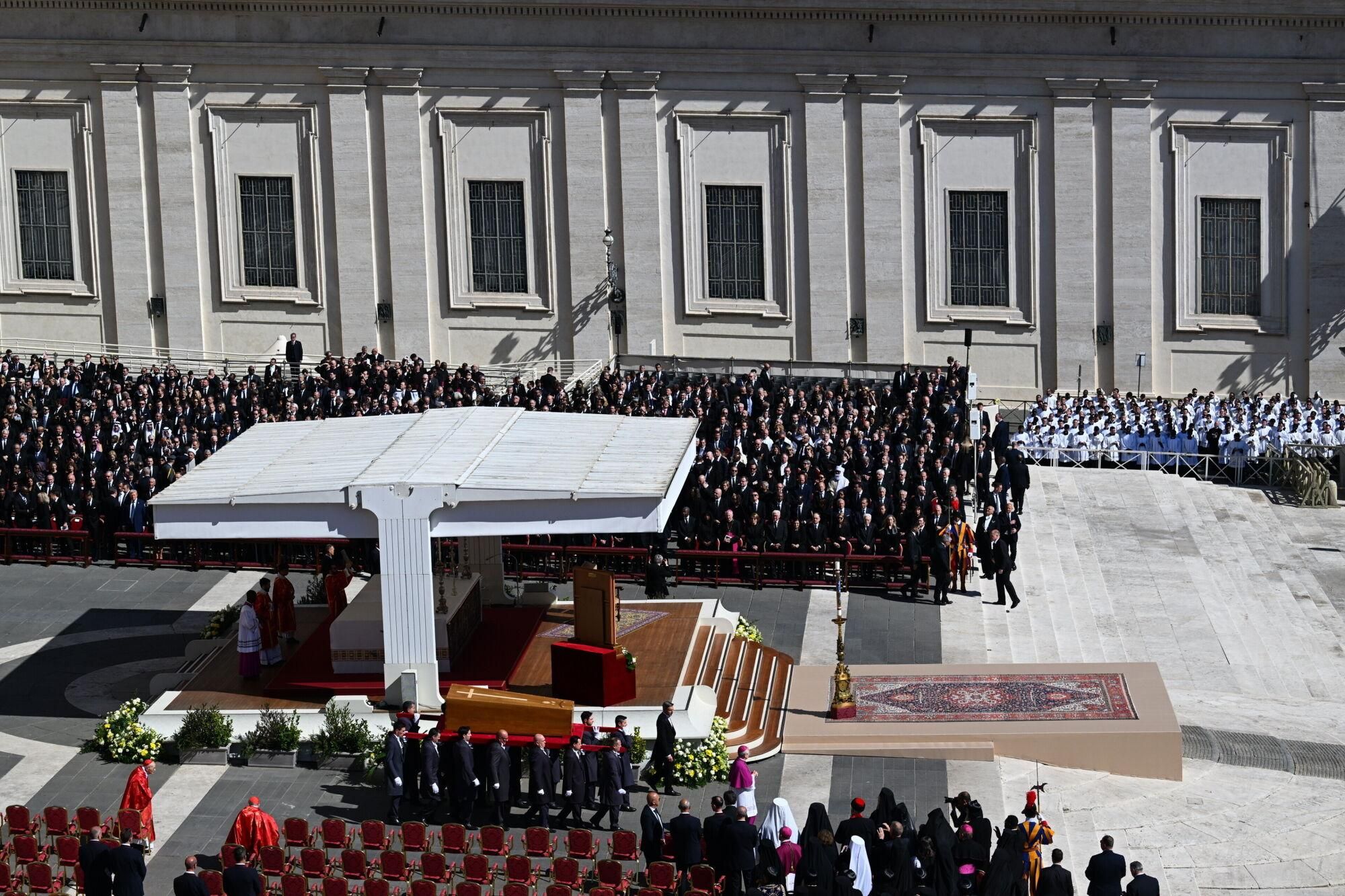 El funeral del papa Francesc, en imatges
