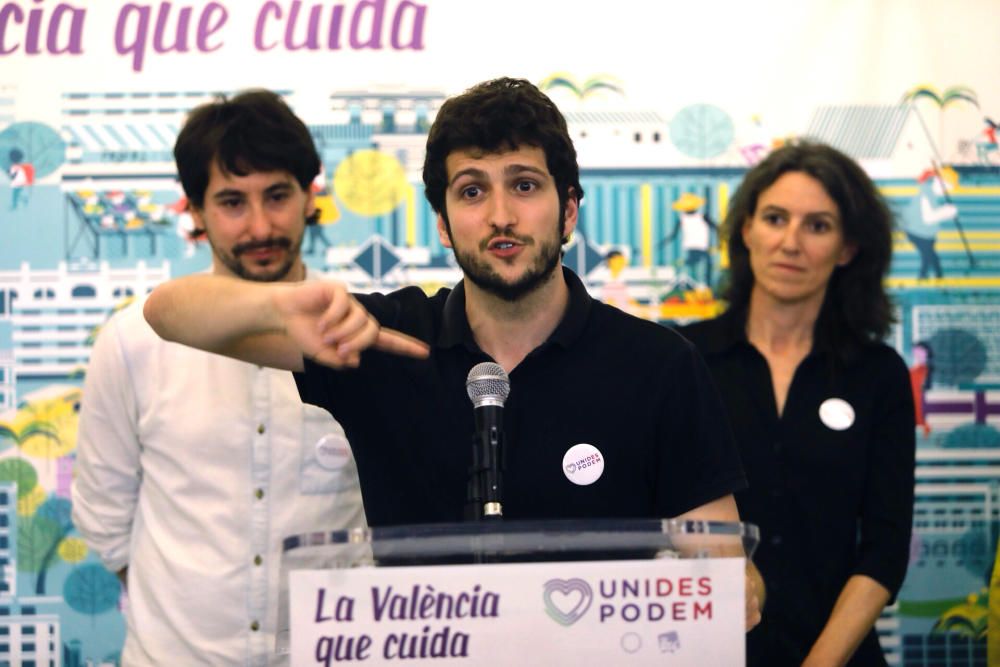 Inicio de la campaña de las elecciones municipales en València