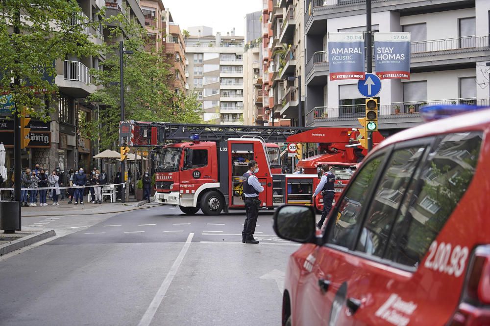 Incendi al col·legi La Salle de Girona