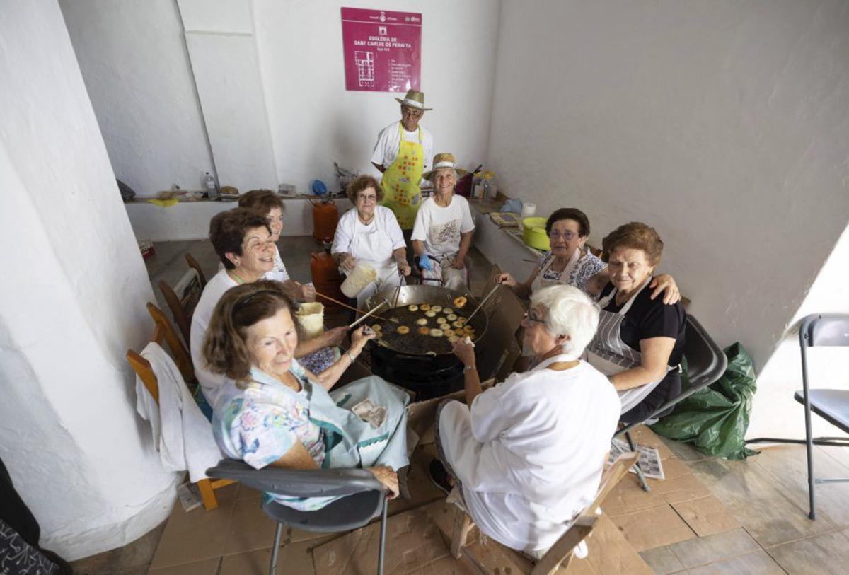 No faltaron los ‘bunyols’.