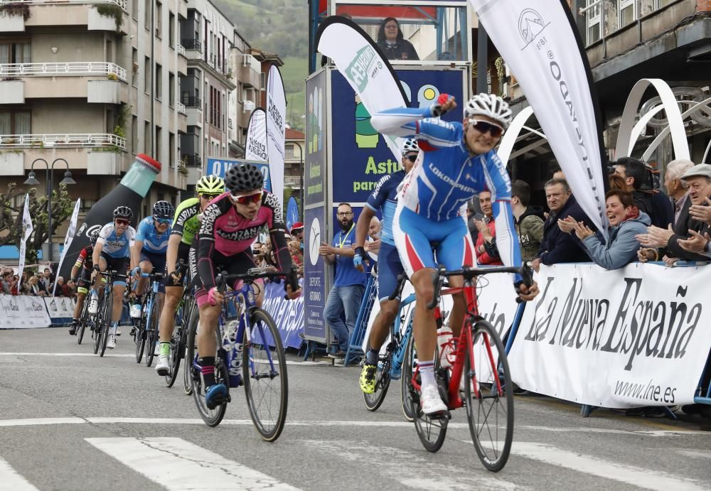 Primera etapa de la 61.ª edición de la Vuelta a Asturias: Oviedo-Pola de Lena