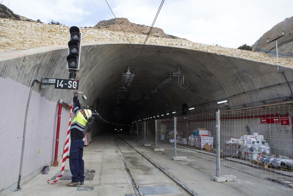 Ferrocarriles de la Generalitat pondrá en servicio la variante de la Albufereta la próxima semana