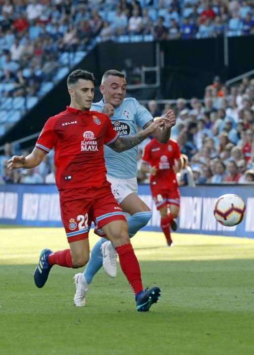 Las mejores fotografías del primer partido de Liga que midió a celestes y a pericos en Balaídos.