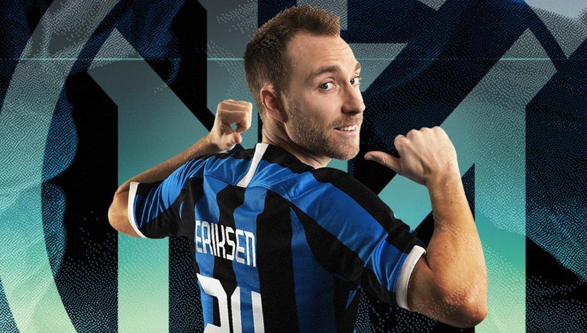 El danés Eriksen, jugador del Inter