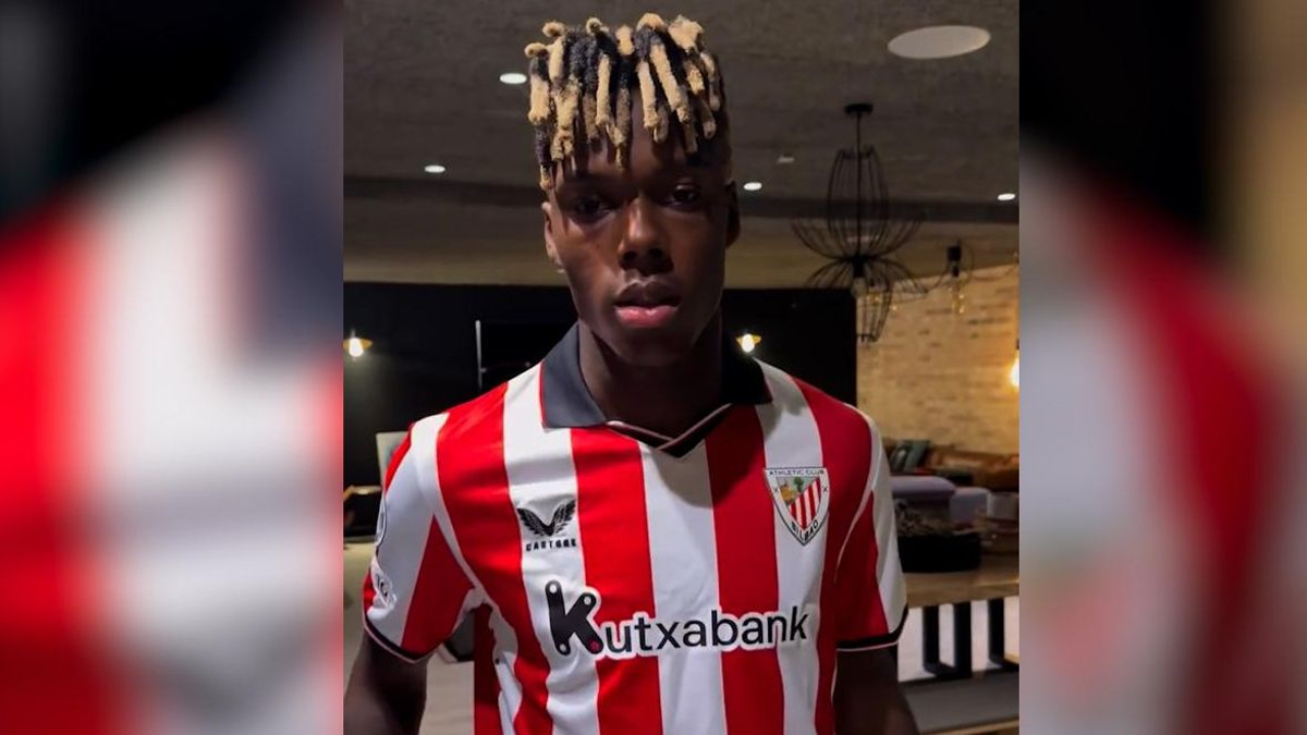 Este es el vídeo con el que Nico Williams ha anunciado que no se va al Barça.00 00 56 24.Imagen fija001