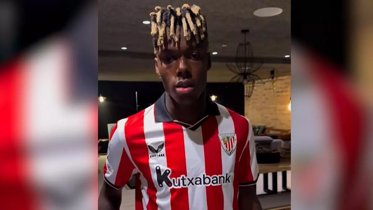 Este es el vídeo con el Nico Williams ha anunciado que no se va al Barça