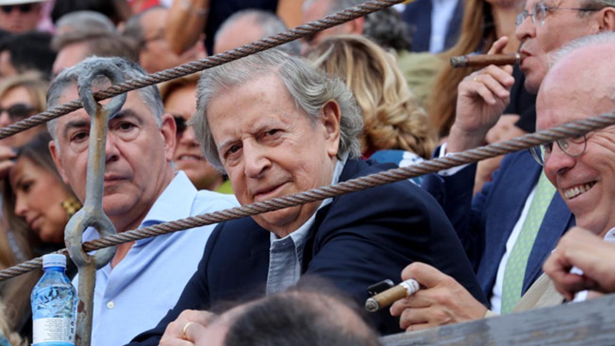 Fernando Falcó, durante una corrida de toros en la Feria de San Isidro de Madrid