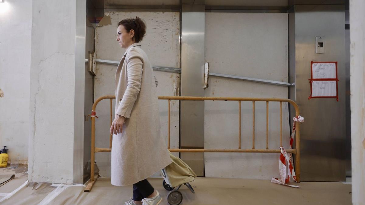 Imagen de archivo del mes de marzo de un edificio de La Torre con el ascensor estropeado.