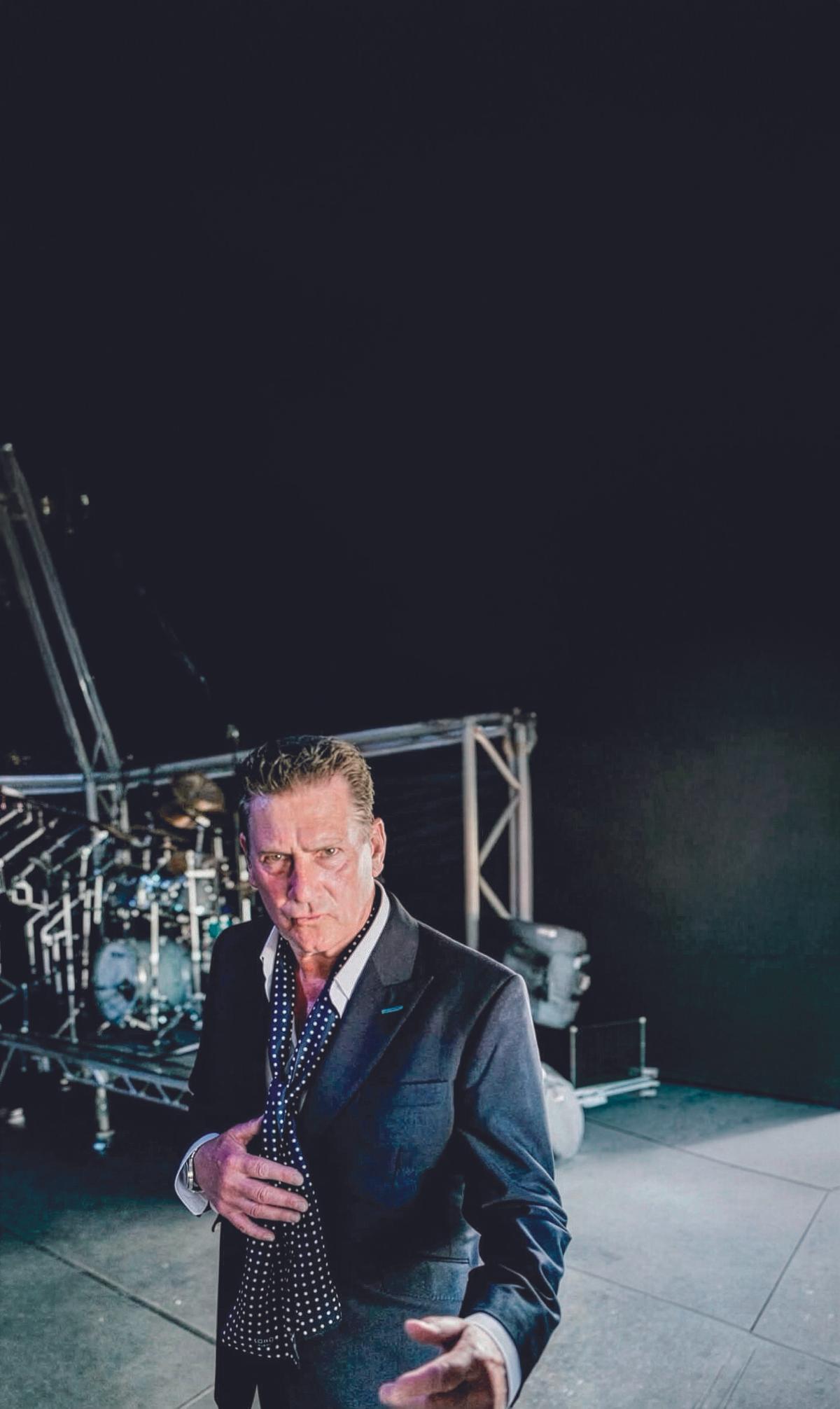 Tony Hadley, en uno de sus conciertos