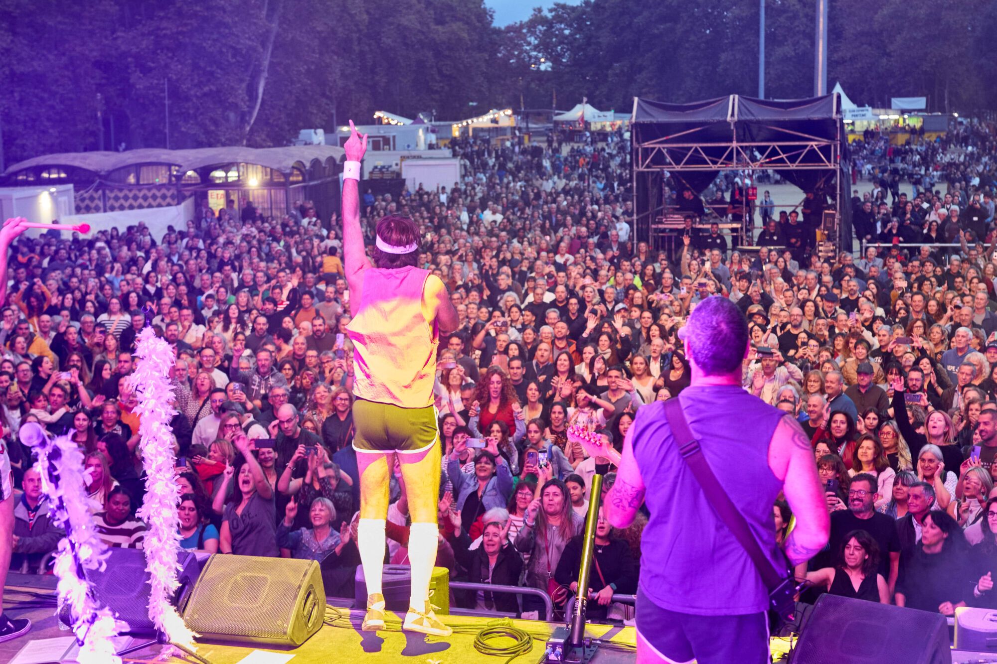 Les imatges del concert de Di Versiones a la Copa