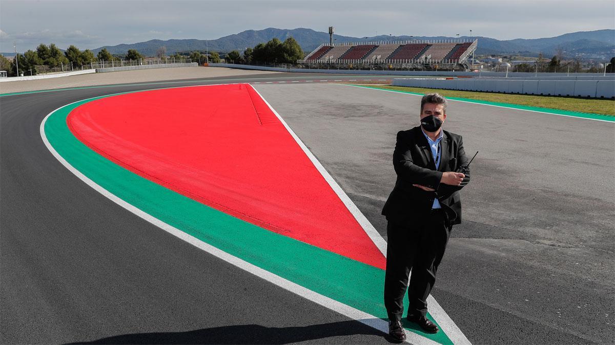 Josep Lluís Santamaría, director del Circuit de Barcelona