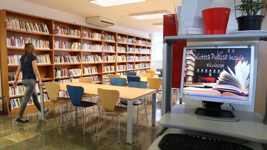 Biblioteca Insular en el edificio polivalente de Cas Serres.