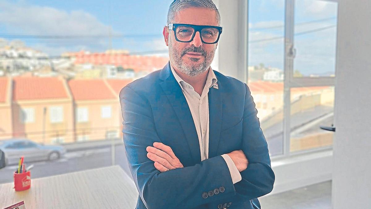 El presidente de la Asociación Canaria de Empresas de Gestión Inmobiliaria, Rafael Tarajano.
