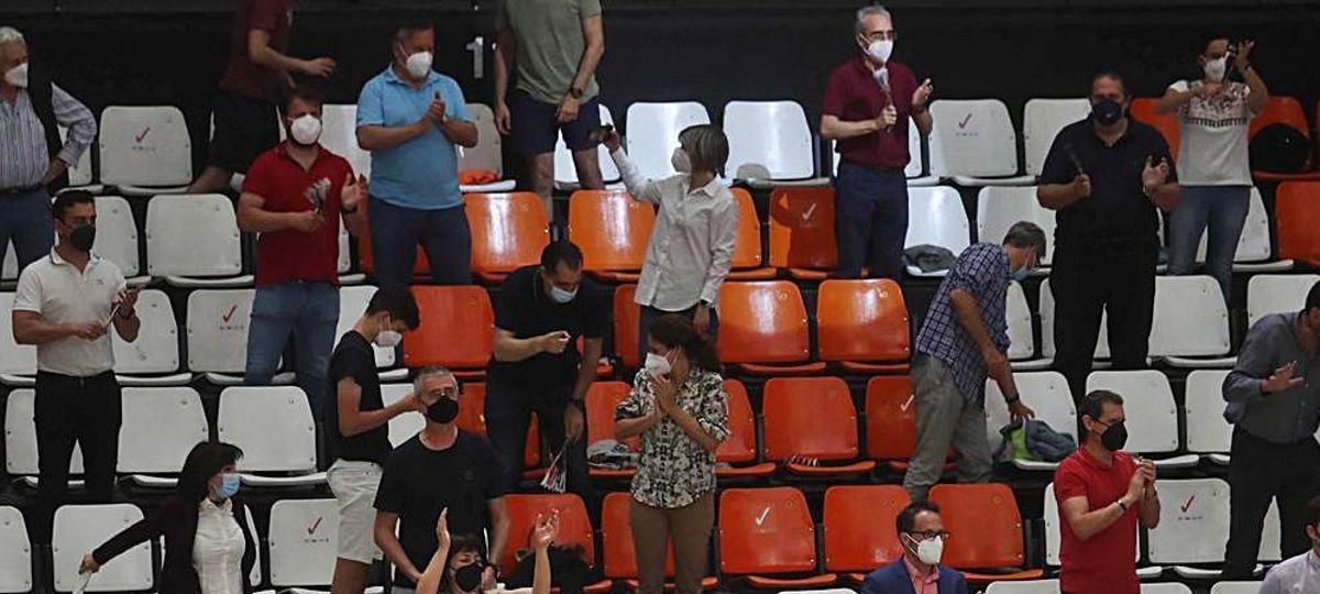 El Valencia Basket reduce el aforo para el tercer partido