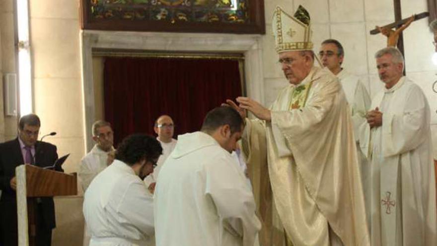 Dos diáconos salesianos en Alcoy