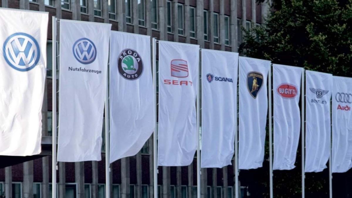 Marcas del Grupo Volkswagen.