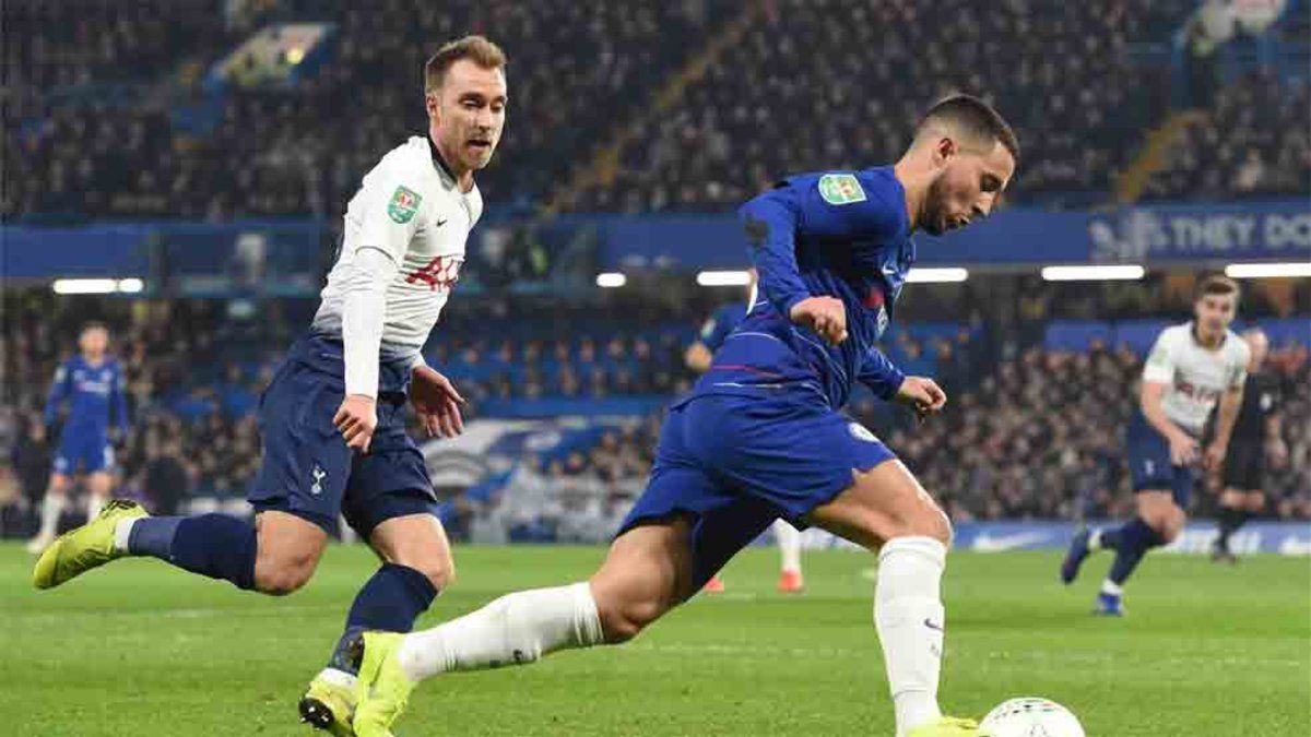 Hazard y Eriksen interesan al Real Madrid