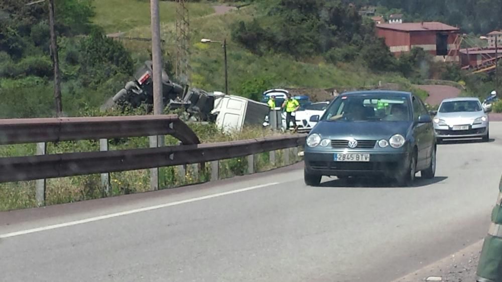 Accidente de circulación en Gijón