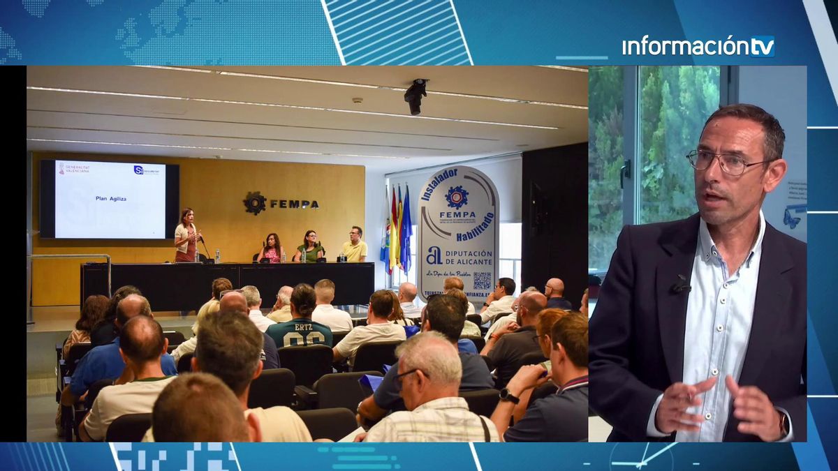 MOmento de la entrevista de FEMPA