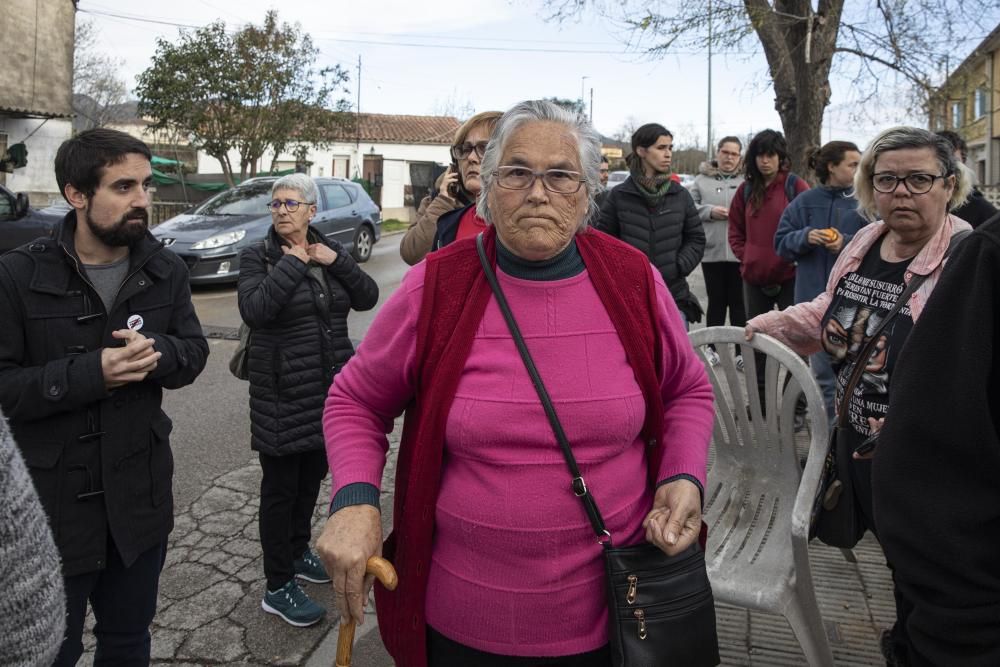 Desnonament d'una veïna de Breda de 77 anys