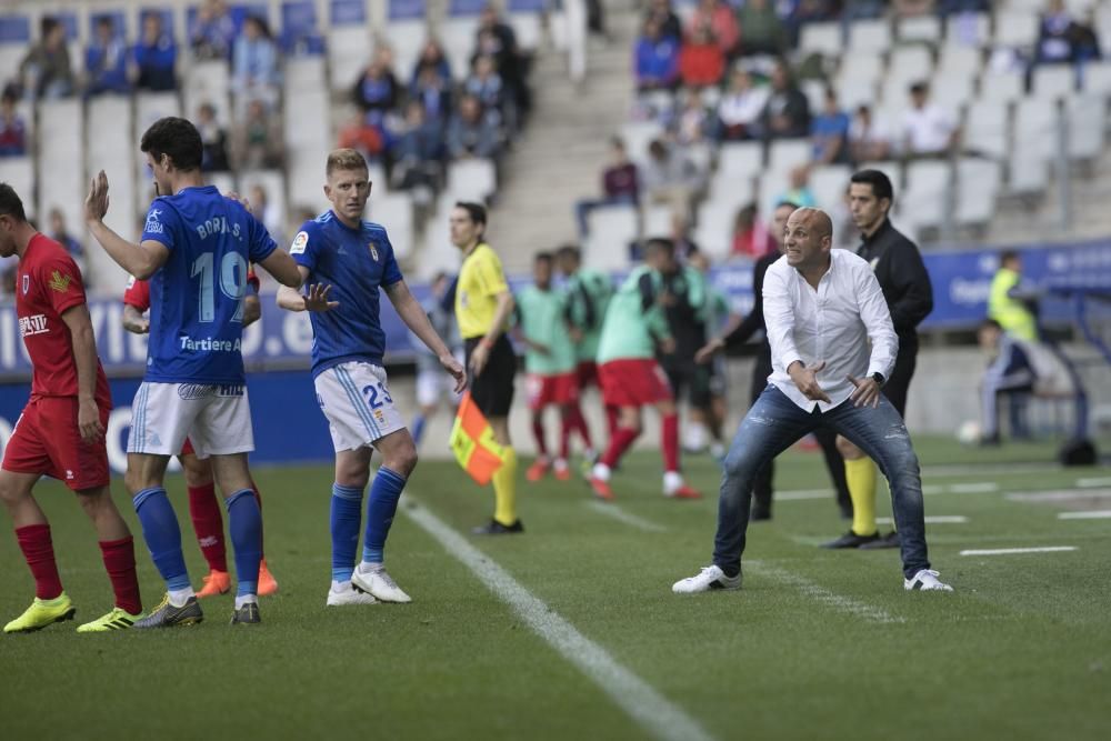 El partido del Oviedo ante el Numancia, en imágenes.